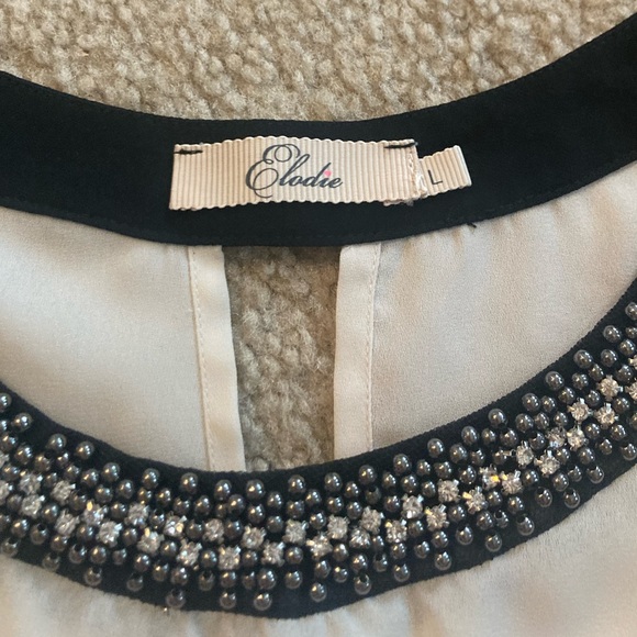 Elodie Large Sleeveless Sheer Blouse - Picture 3 of 4